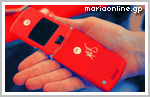 Motorola mobiltelefon Maria Sharapova alrsval